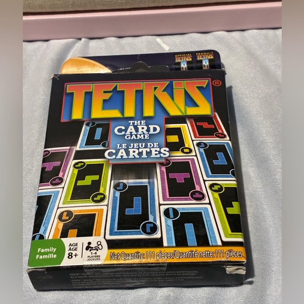 IDEAL Tetris The Card Game - Official Tetris Product Used